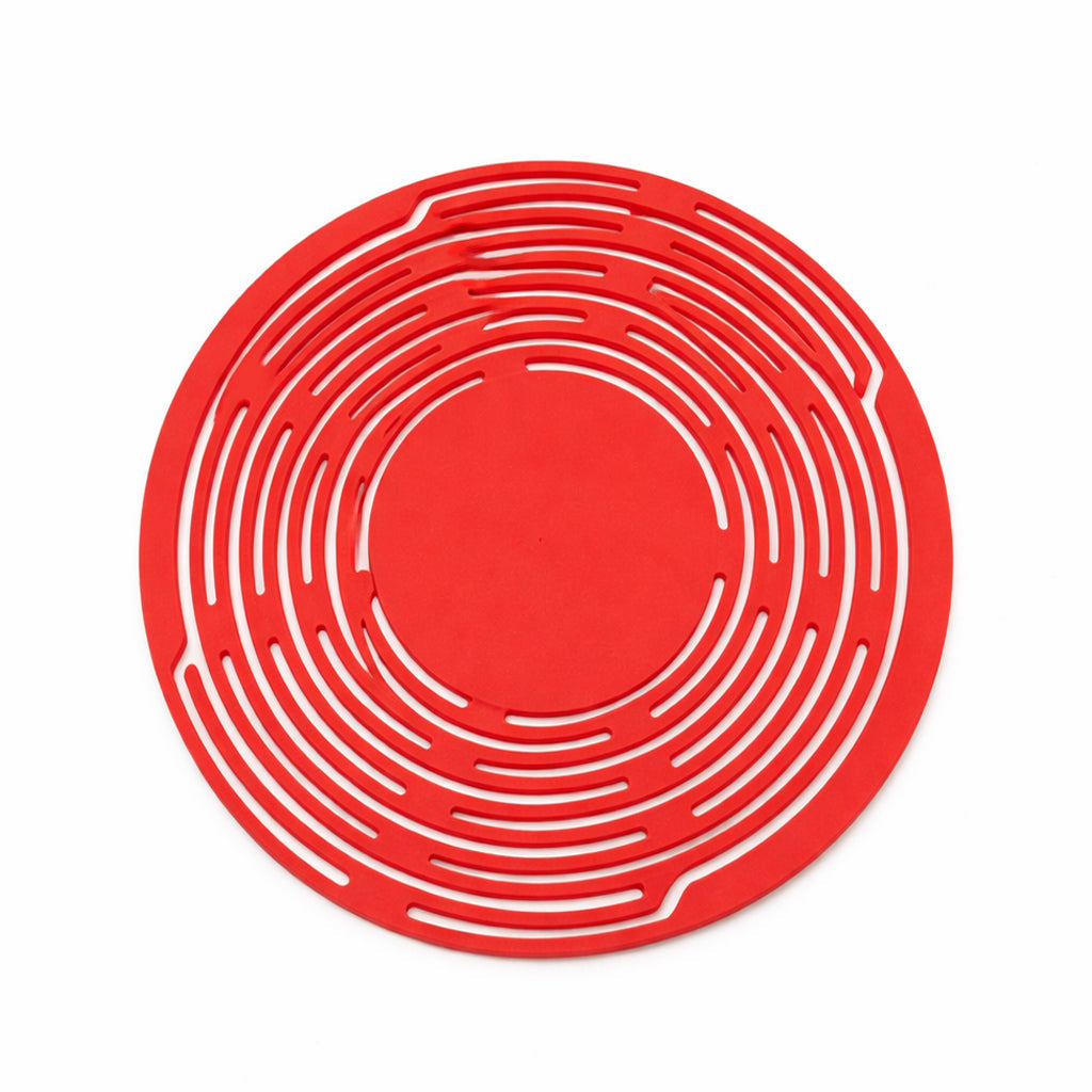 KUBOZN® 2-in-1 Zero-Void™ Silicone Mesh Bag & Heat-Resistant Trivet Mat for Hot Bowls (Offer)