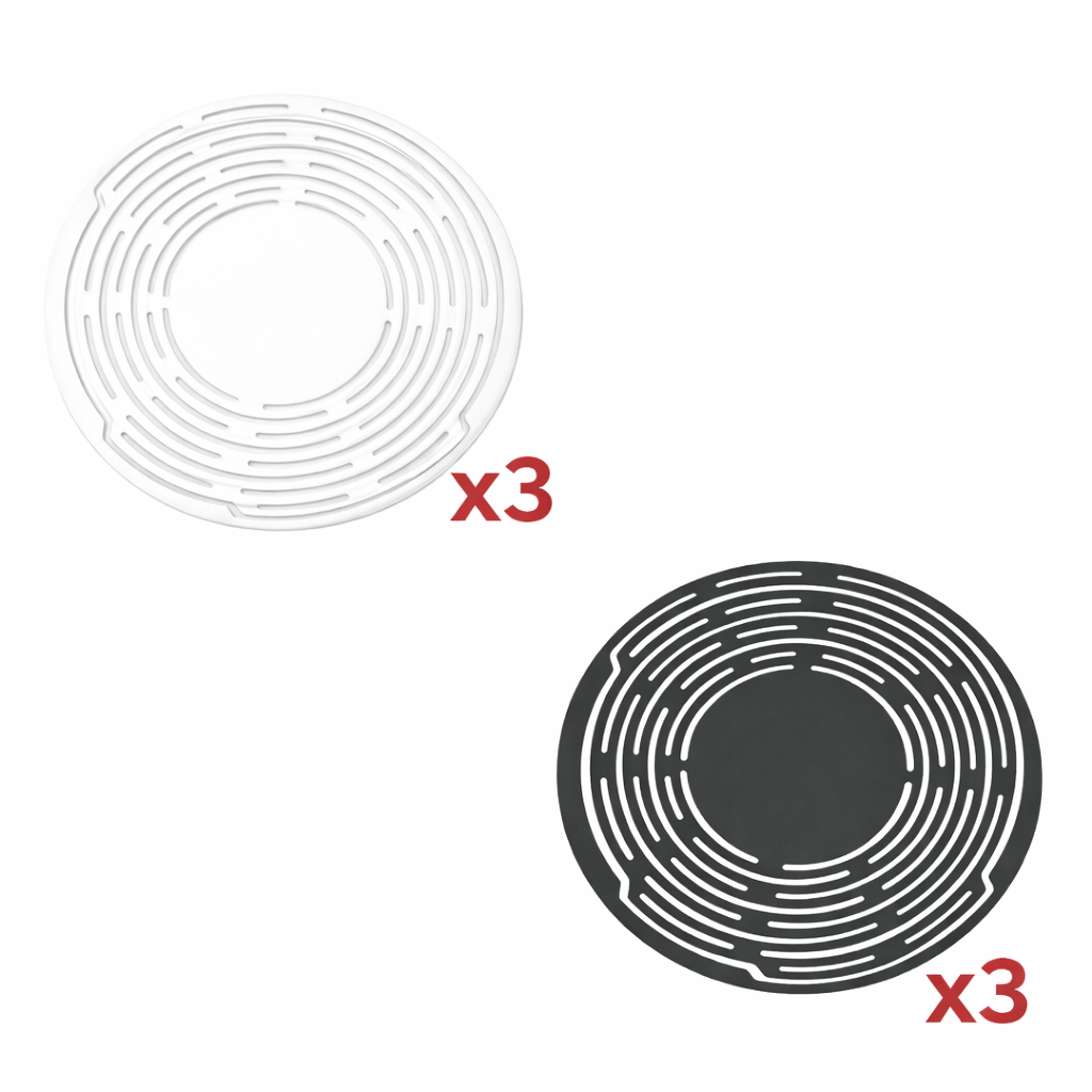 KUBOZN® 2-in-1 Zero-Void™ Silicone Mesh Bag & Heat-Resistant Trivet Mat for Hot Bowls (Offer)